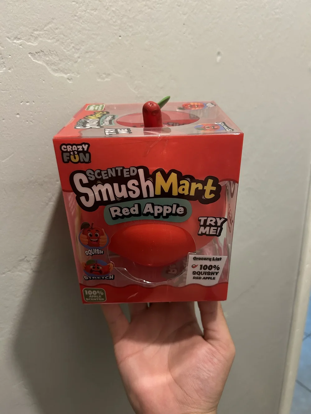 SmushMart Scented Red Apple Squishy Toy
